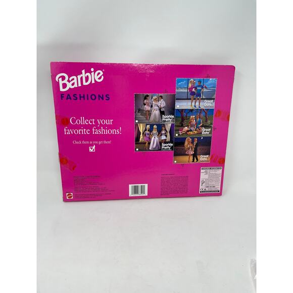 VTG 3 NEW BARBIE 1996 COOL CAREER Fashion NURSE, EXECUTIVE & ARTIST Clothes LOT - Picture 9 of 11